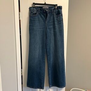 Joe's Jeans Dark Blue Flare & Wide Leg Women's Jeans